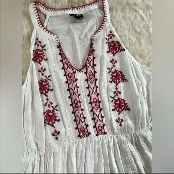 Torrid embroidered babydoll style top 00 - Picture 4 of 8